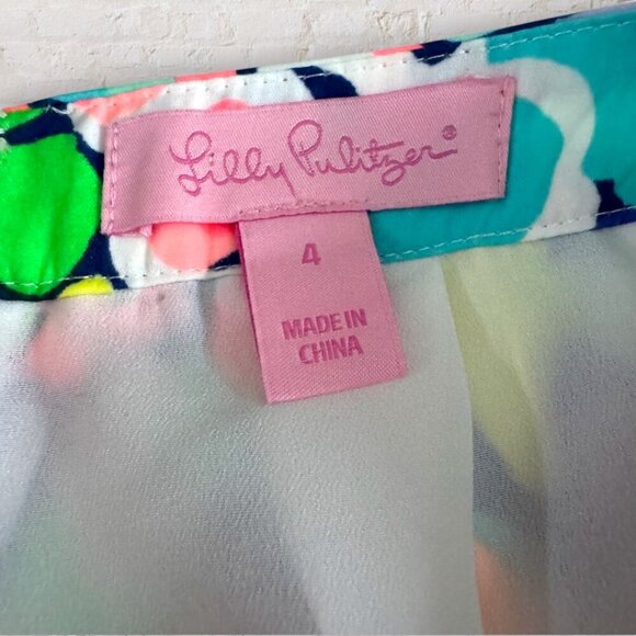LILLY PULITZER Brinley Skirt Gypsy Jungle Women's Size 4 - Picture 2 of 3